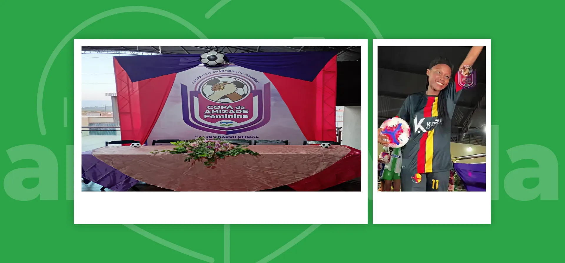 COPA DA AMIZADE FEMININA: Inserção da Mulher em todos os setores da sociedade, bem como no esporte.